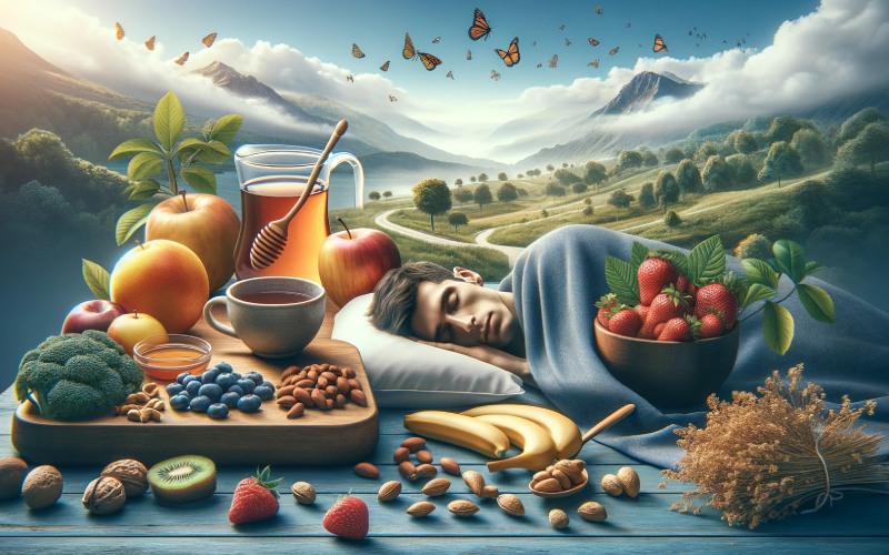 Read more about the article The Connection Between Diet and Sleep: What to Eat for Better Rest